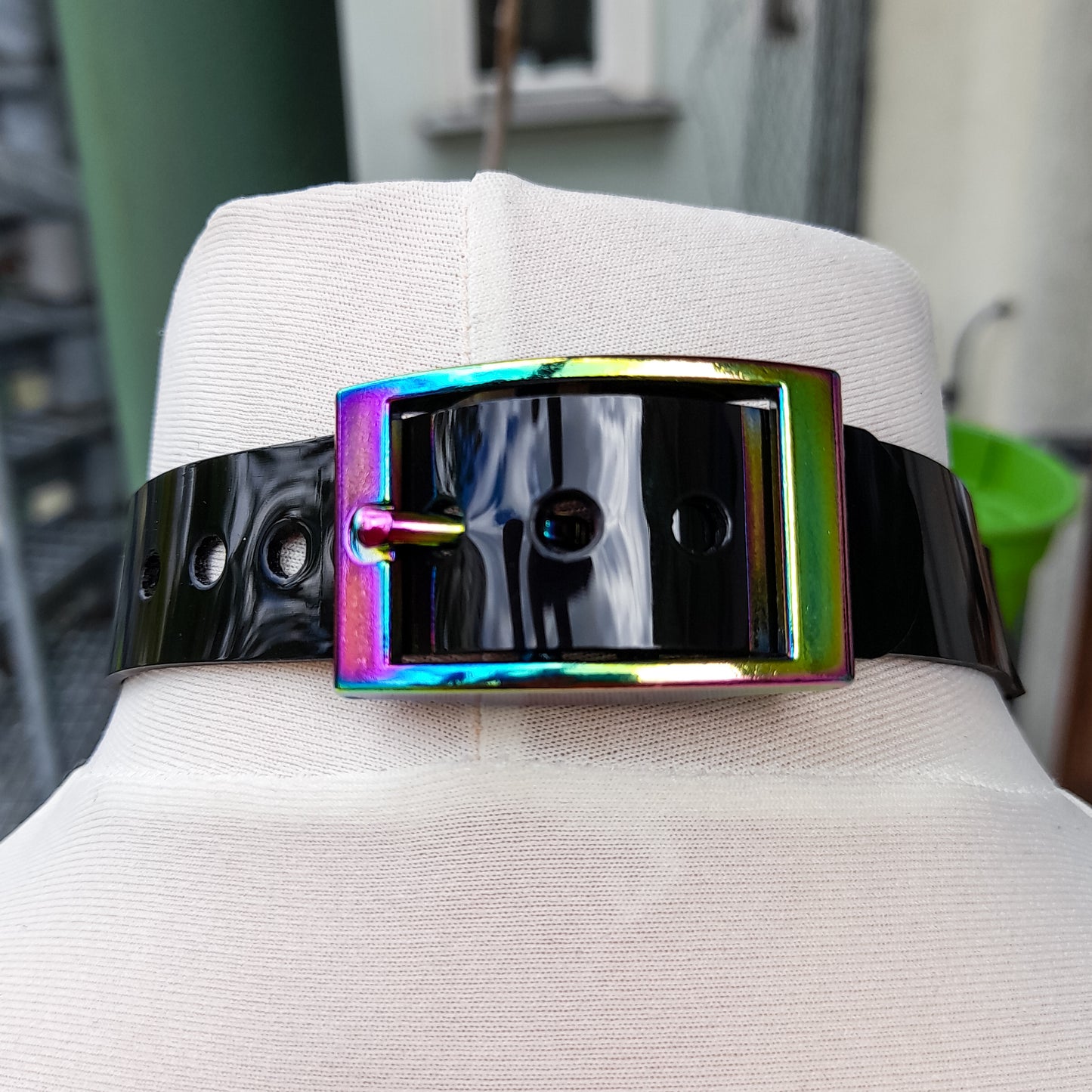 Helios Regenbogen-O-Ring-Kettenhalsband