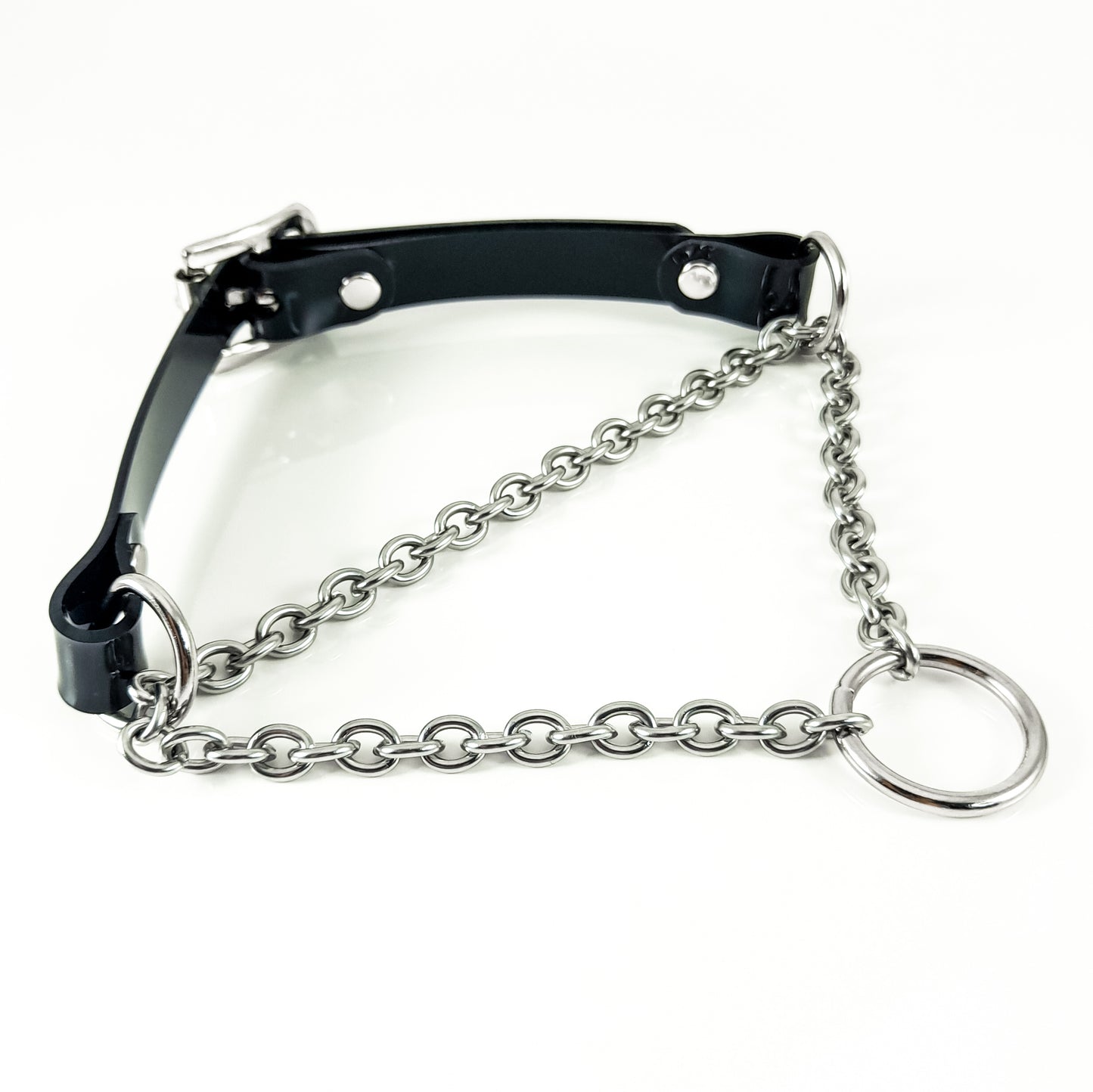 Mini Martingale O Ring Collar Choker