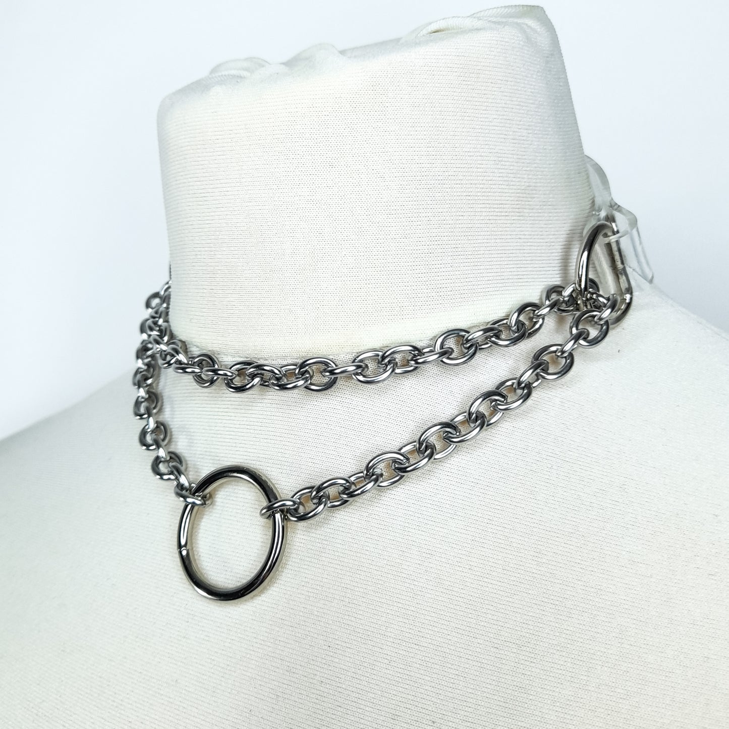 Mini Martingale O Ring Collar Choker