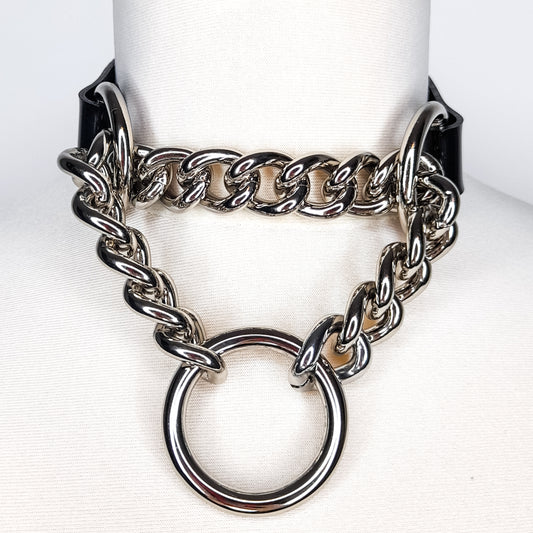 Helios Silver O Ring Chain Choker