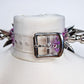 Ruff Purple Spiked Paw Charm Choker