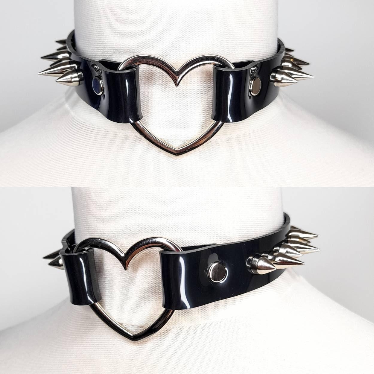 Spiked choker deals